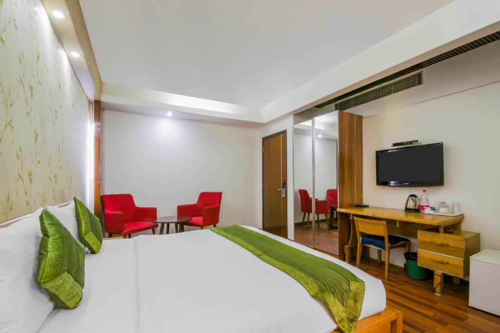Двухместный ([Sanitized] Deluxe Double Room), OYO 403 Hotel Sisley The Boutique