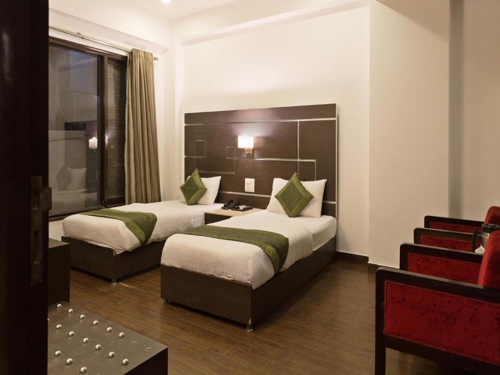 Двухместный ([Sanitized] Deluxe Double or Twin Room), Sun Villa Gurgaon