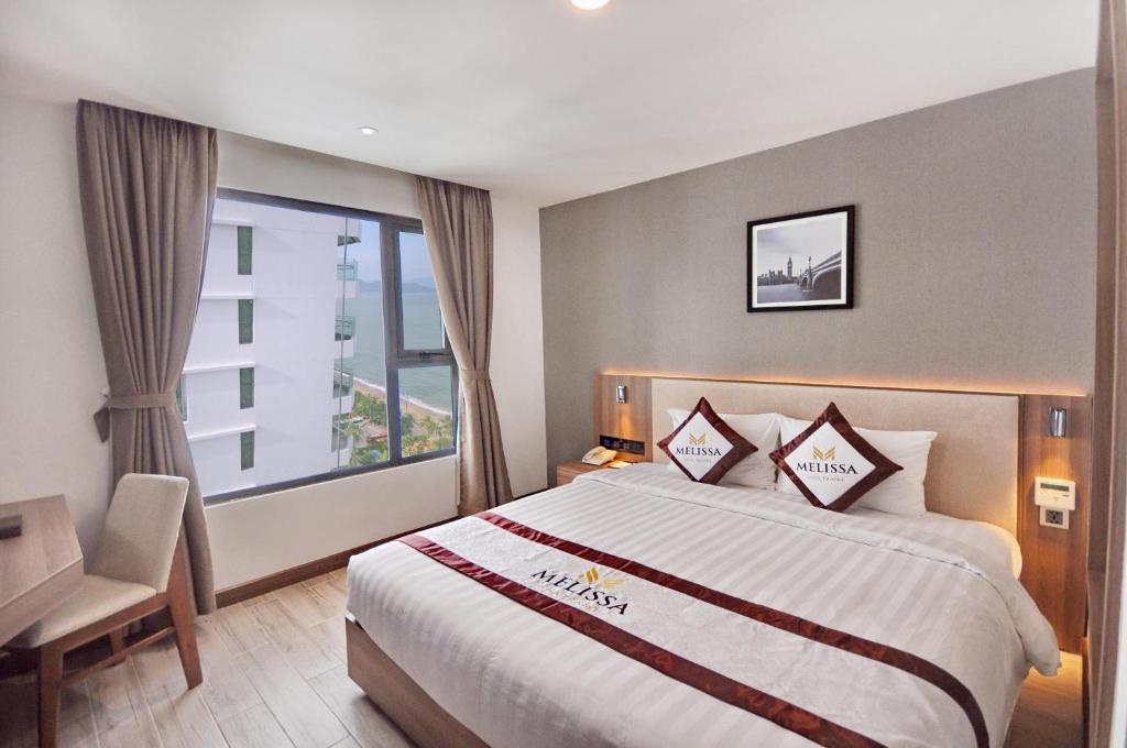 Двухместный (Двухместный номер Делюкс с 1 кроватью), Melissa Hotel Nha Trang
