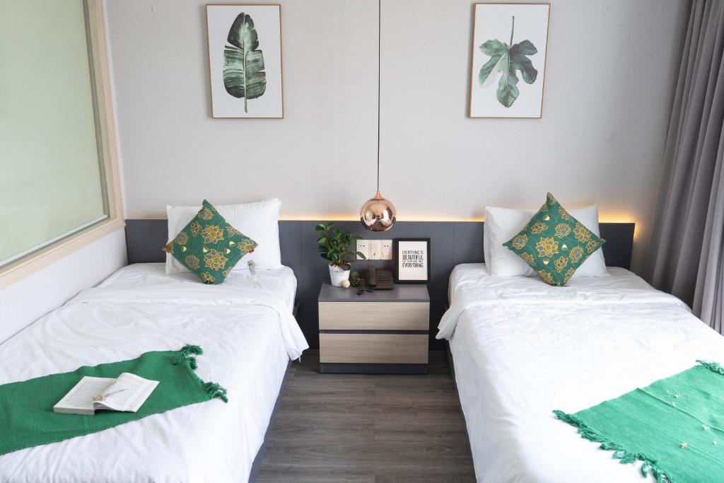 Двухместный (Двухместный номер-студио с 2 отдельными кроватями), CityHouse-Sonata Residence & Hotel