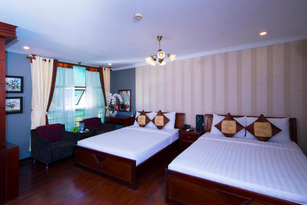Семейный (Семейный номер с видом на город), Shangri La saigon hotel