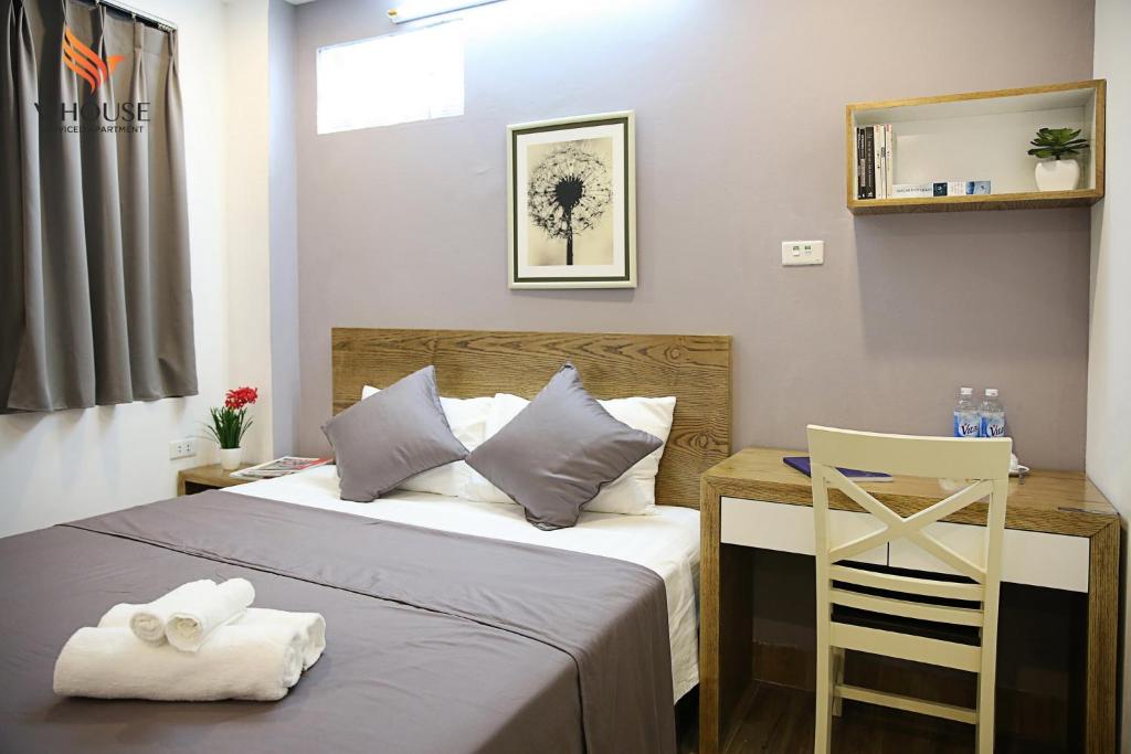 Двухместный (Стандартный двухместный номер с 1 кроватью), V House 5 Serviced Apartment