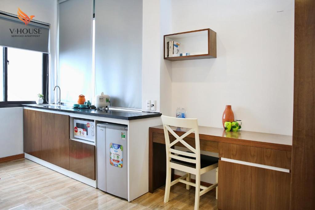 Двухместный (Двухместный номер Делюкс с 1 кроватью), V House 5 Serviced Apartment