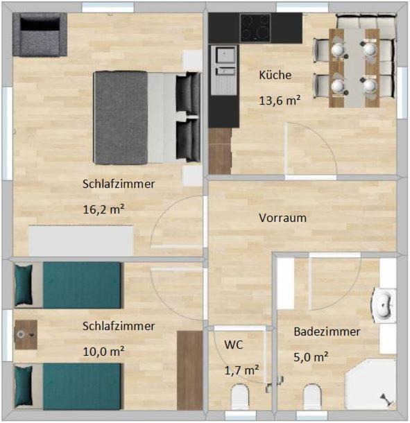 Ferienwohnung Stoff photo 1