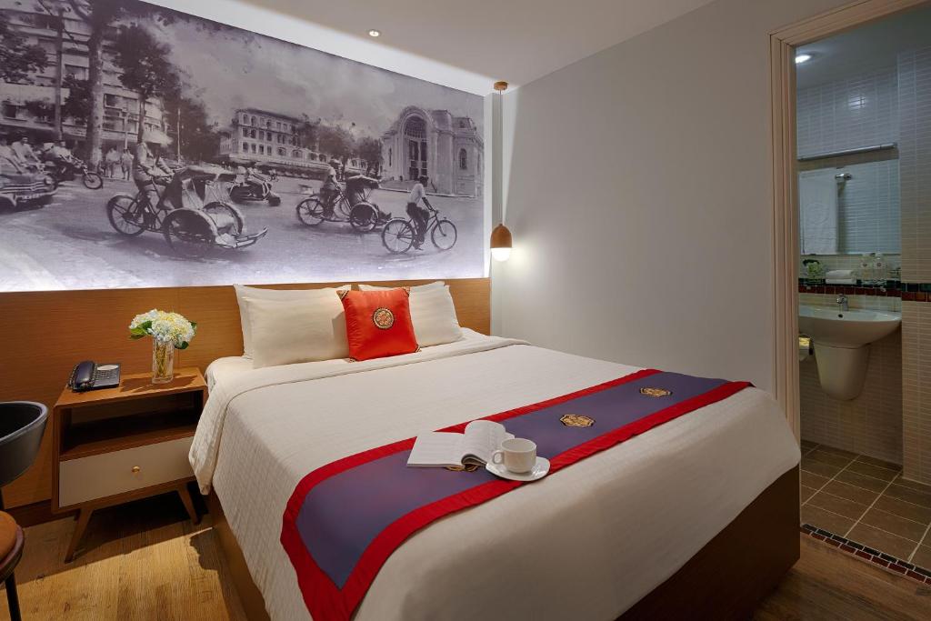 Двухместный (Стандартный двухместный номер с 1 кроватью), Little Saigon Boutique Hotel