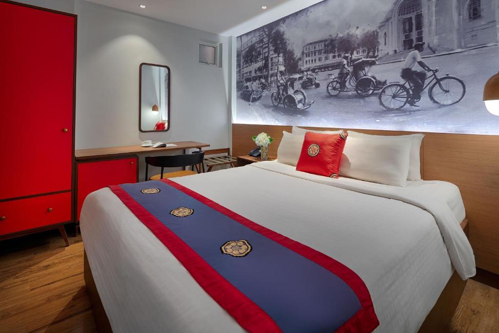 Двухместный (Стандартный двухместный номер с 1 кроватью), Little Saigon Boutique Hotel