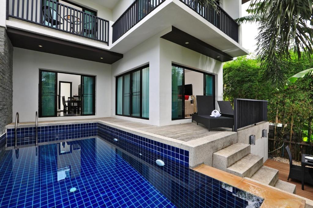 Вилла (Вилла Делюкс с 2 спальнями и собственным бассейном), Thaimond Residence by TropicLook