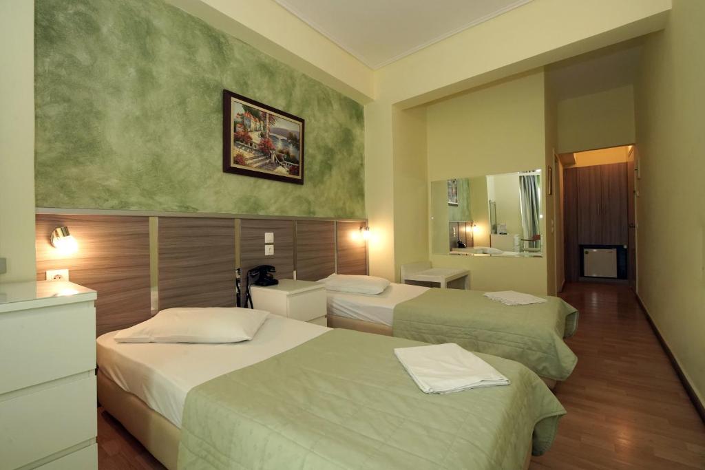 Двухместный (Двухместный номер с 2 отдельными кроватями), Socrates Hotel