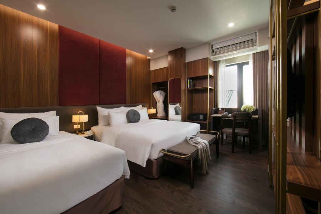 Трехместный (Трехместный номер Делюкс), Hanoi L'Heritage Diamond Hotel & Spa