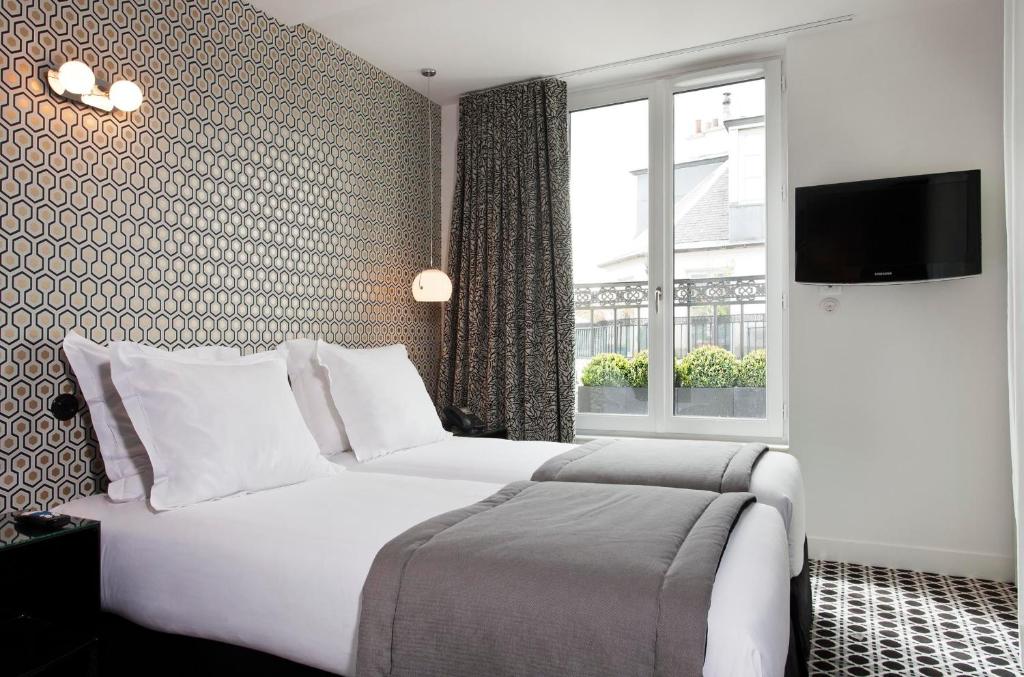 Двухместный (Двухместный номер с 2 отдельными кроватями), Hôtel Emile