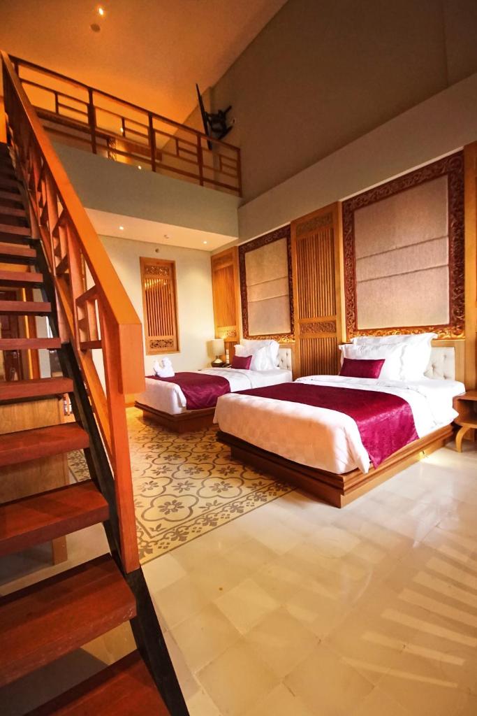 Семейный (Двухуровневый семейный люкс), THE HAVEN SUITES Bali Berawa