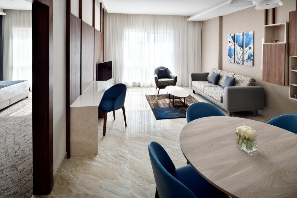 Апартаменты (Апартаменты с 1 спальней), Апарт-отель Mövenpick Hotel Apartments Downtown Dubai