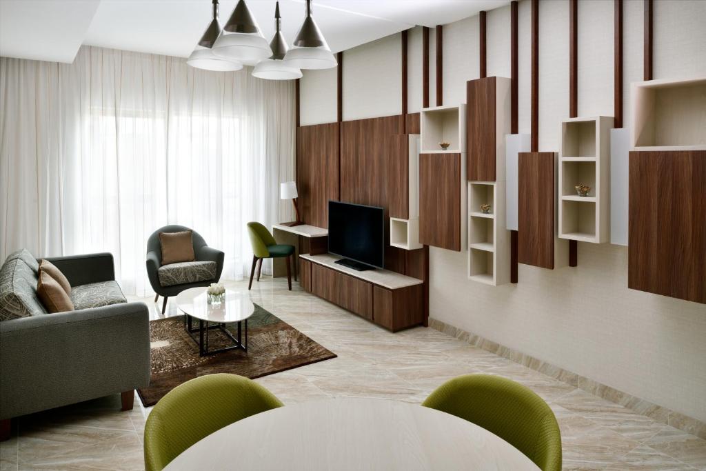Апартаменты (Апартаменты с 2 спальнями), Апарт-отель Mövenpick Hotel Apartments Downtown Dubai