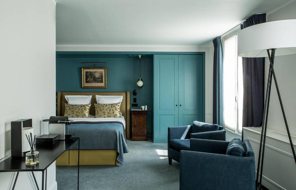 Двухместный (Полулюкс с видом на Париж), Hôtel Brighton - Esprit de France