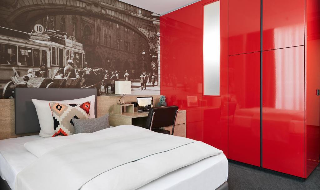 Одноместный (Одноместный номер бизнес-класса), Derag Livinghotel Frankfurt