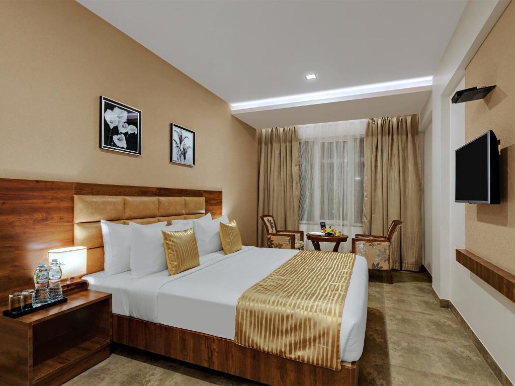 Двухместный (Двухместный номер Делюкс с 1 кроватью), The Fern Residency, Bhuj