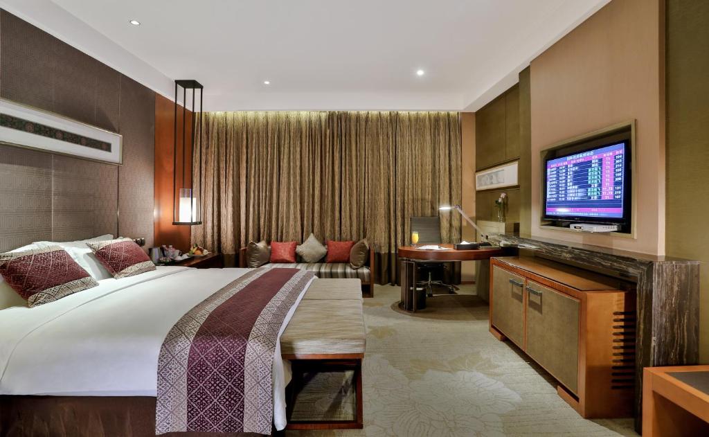 Двухместный (Номер Делюкс с кроватью размера «queen-size» (GE)), Chengdu Airport Hotel