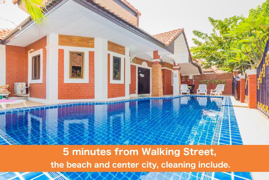 GARDEN VILLA - PATTAYA HOLIDAY HOUSE WALKING STREET 4 bedrooms