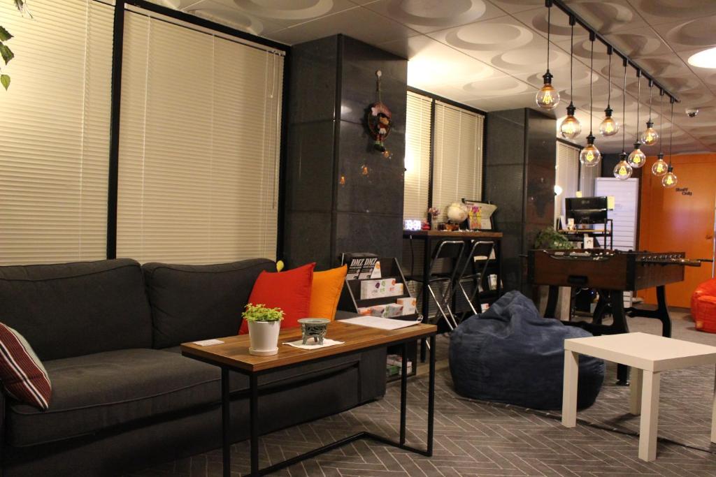 Одноместный (Одноместный номер с собственной ванной комнатой), Bunk Guesthouse Hongdae2