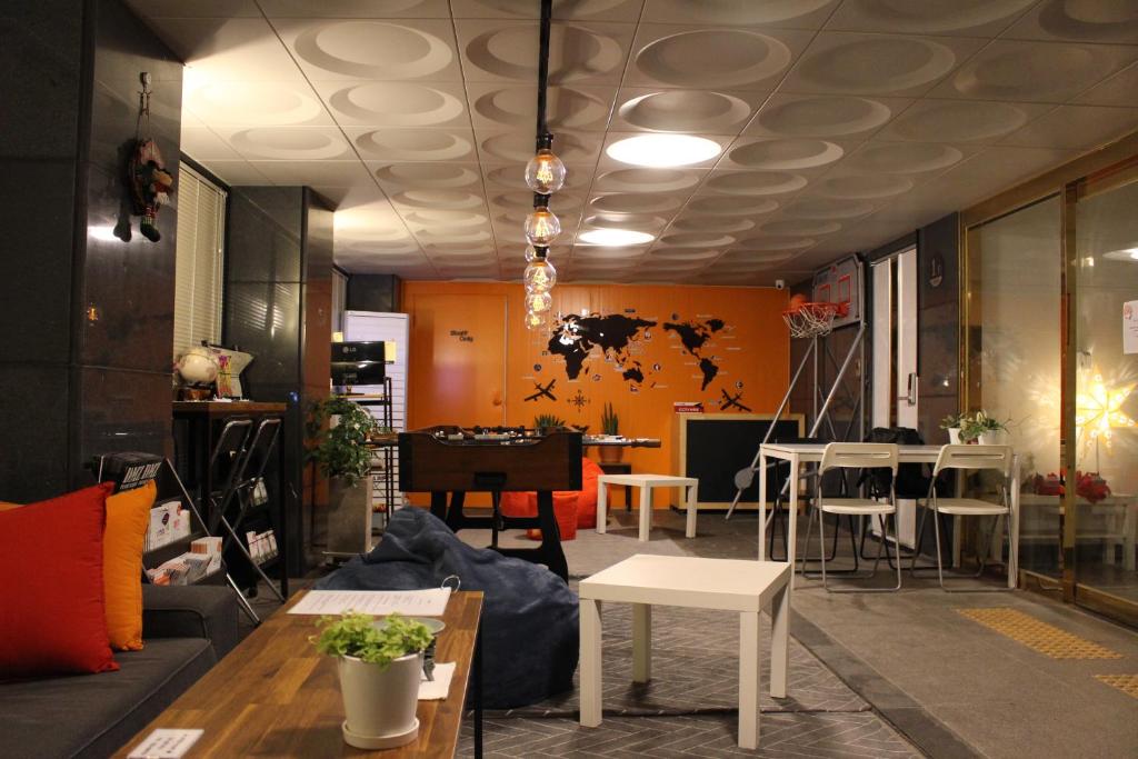 Одноместный (Одноместный номер с собственной ванной комнатой), Bunk Guesthouse Hongdae2
