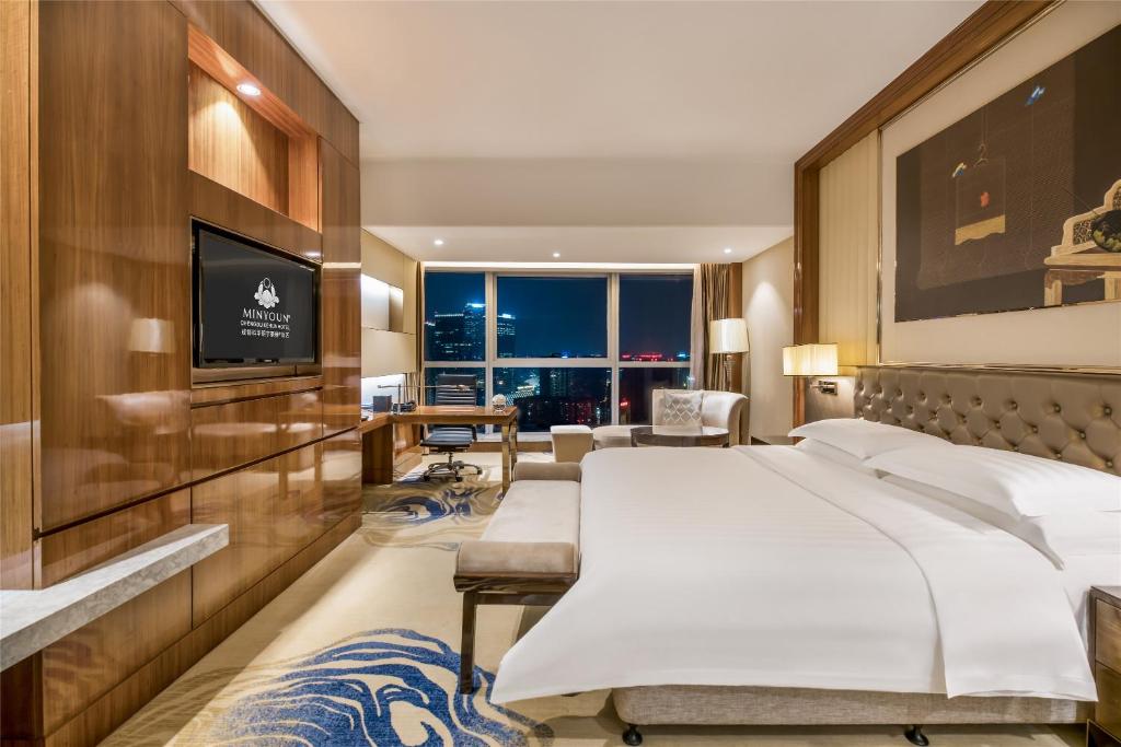 Двухместный (Deluxe Room (King Bed)), Minyoun Chengdu Kehua Hotel