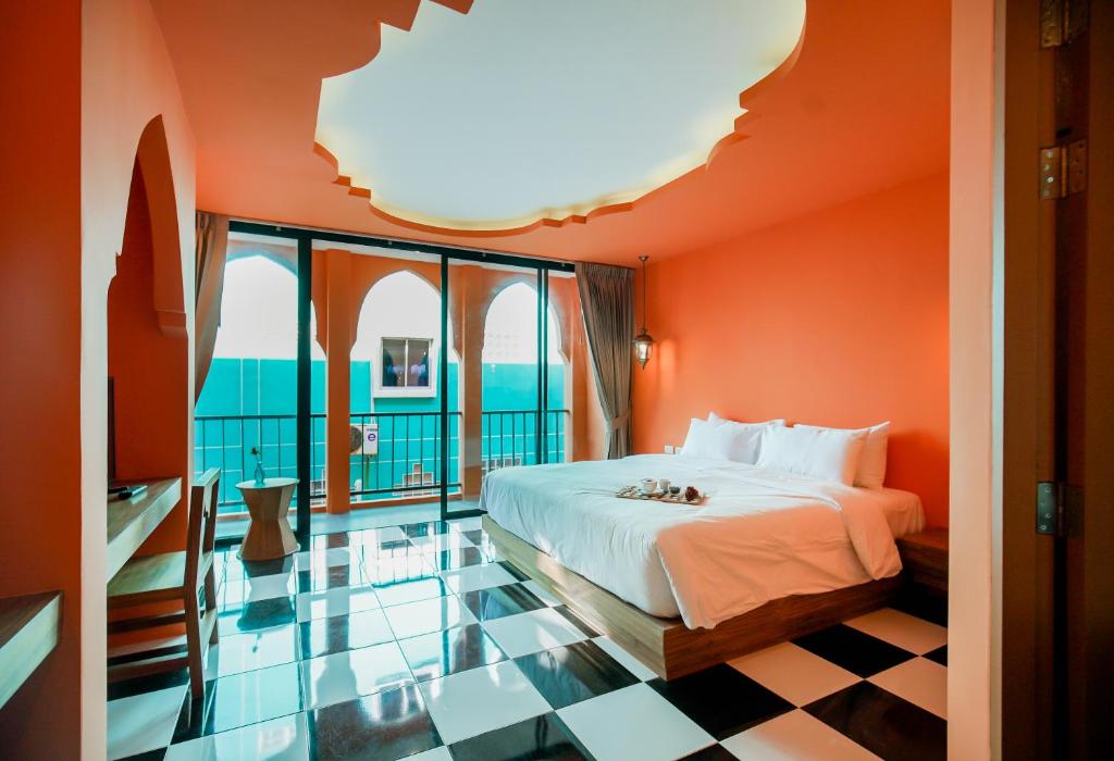 Двухместный (Двухместный номер Делюкс с 1 кроватью), Hotel Khaleej Mass