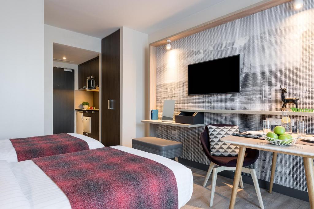 Студио (Представительский номер-студио), Citadines Arnulfpark Munich