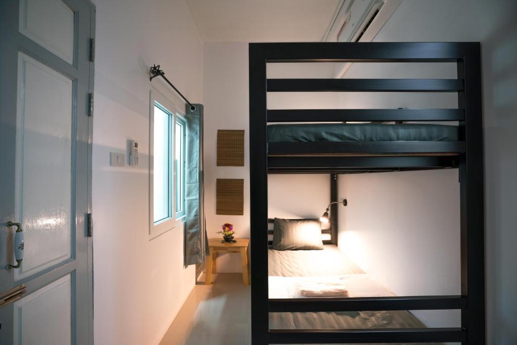 Двухместный (Отдельный номер с двухъярусной кроватью), Dhub Hostel Donmueng
