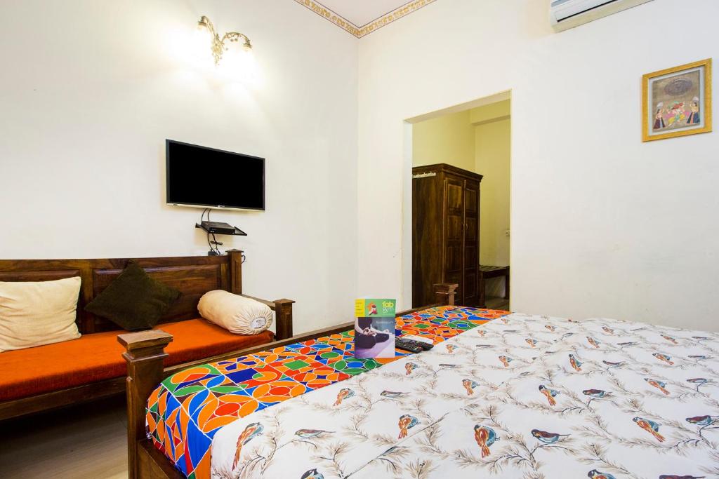 Двухместный (Двухместный номер Делюкс с 1 кроватью), Raj Kothi Jaipur Airport