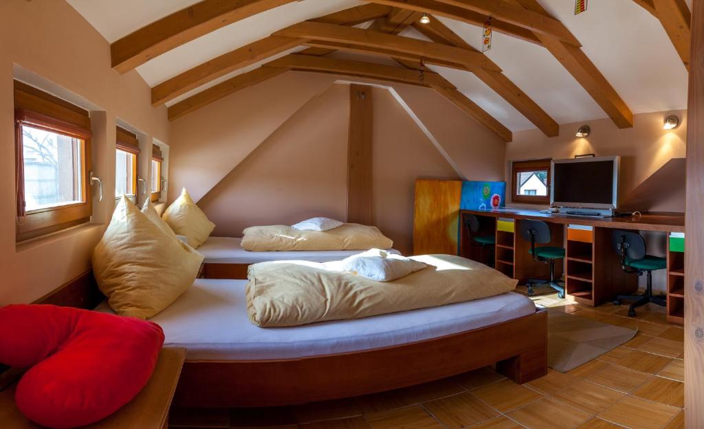 Апартаменты (Апартаменты с 3 спальнями), Penzion u Pejtrika