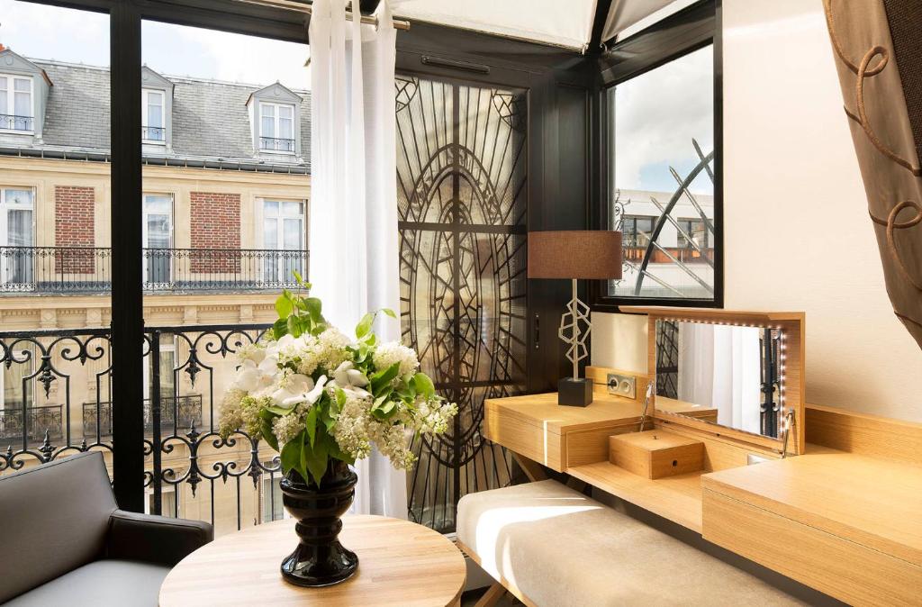 Двухместный (Двухместный номер Делюкс с крыльцом), Hôtel Galileo Champs Elysées