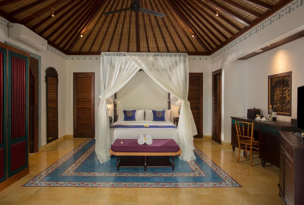 Двухместный (Вилла с одной спальней, видом на сад и бесплатной услугой), Dwaraka The Royal Villas