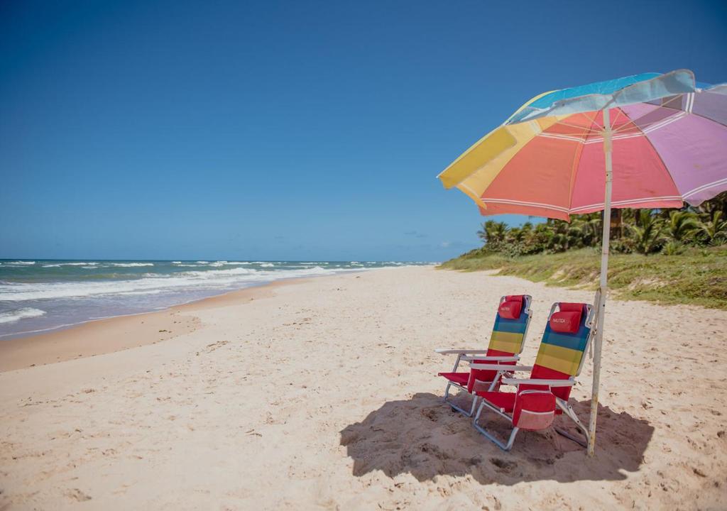 Flat Guarajuba Beira da Praia pé na areia photo 1