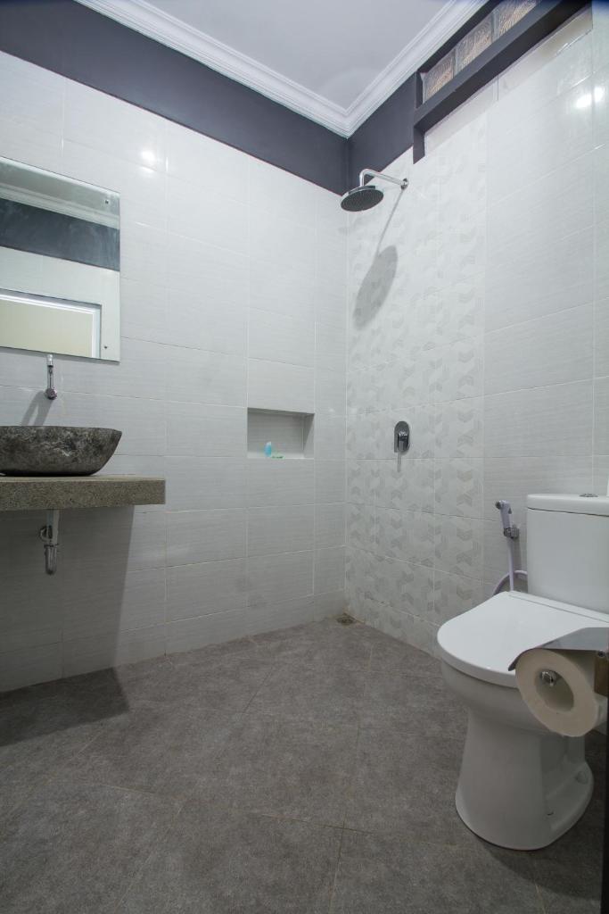 Двухместный (Двухместный номер Делюкс с 1 кроватью и балконом), The Uma Guesthouse