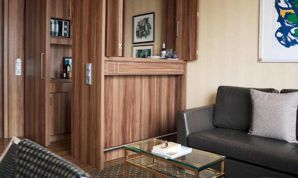 Двухместный (Двухместный номер Делюкс с 1 кроватью), Derag Livinghotel Düsseldorf
