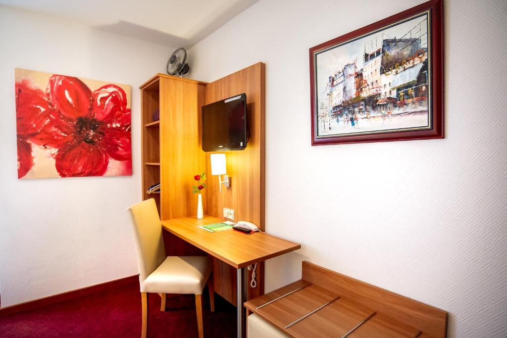 Двухместный (Двухместный номер с 1 кроватью), Hotel Domblick Garni