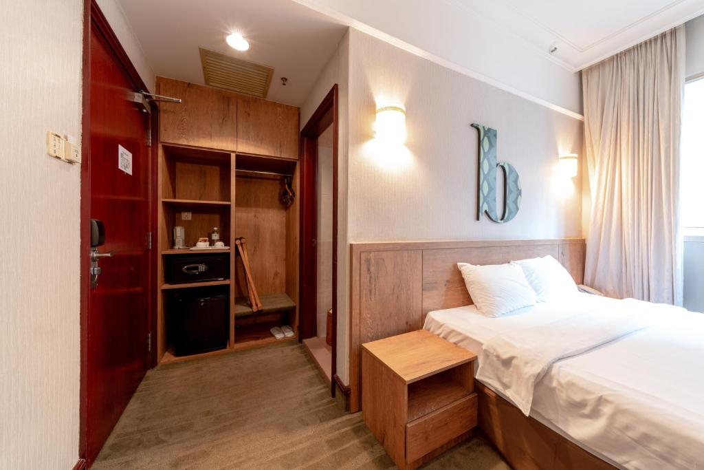 Двухместный (Двухместный номер Делюкс с 1 кроватью), Hotel Bencoolen Singapore