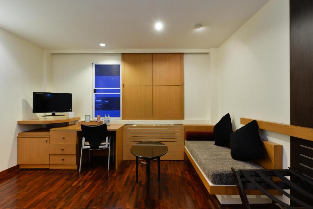 Двухместный (Двухместный номер Делюкс с 1 кроватью), iCheck inn Sukhumvit 19