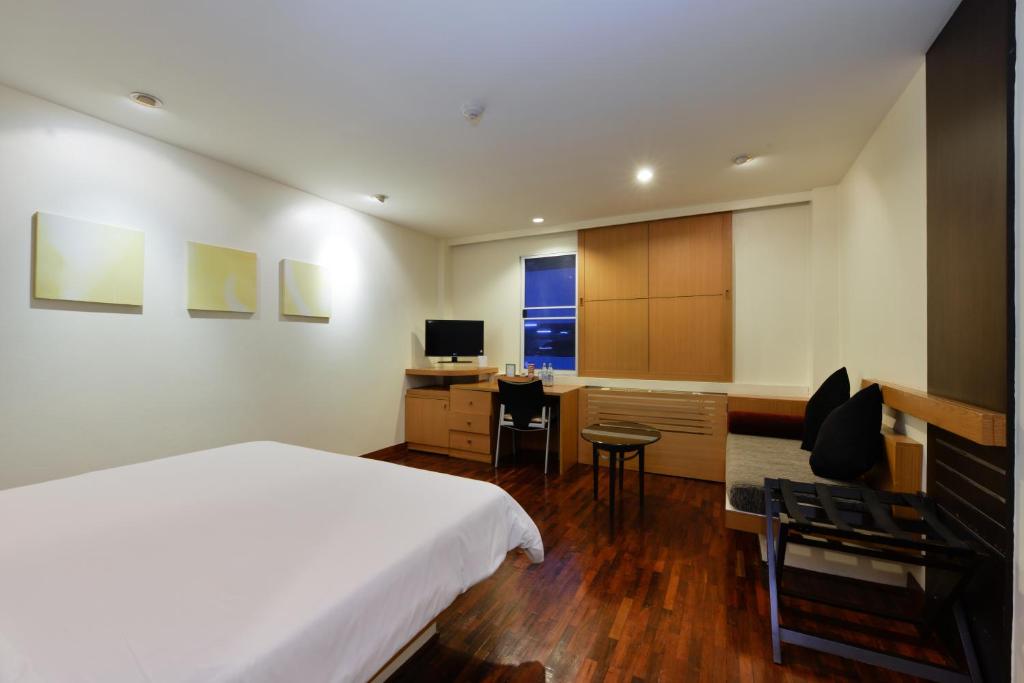Двухместный (Двухместный номер Делюкс с 1 кроватью), iCheck inn Sukhumvit 19