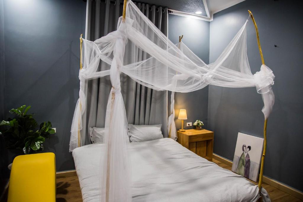 Двухместный (Большой двухместный номер с 1 кроватью), Phố Đá Hotel