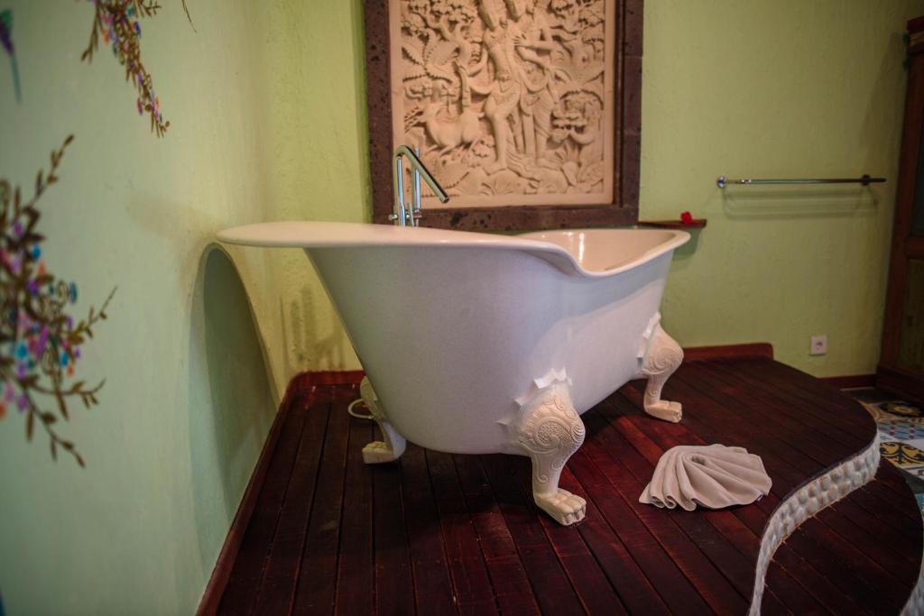 Двухместный (Двухместный номер Делюкс с 1 кроватью и балконом), Bali Bohemia Huts