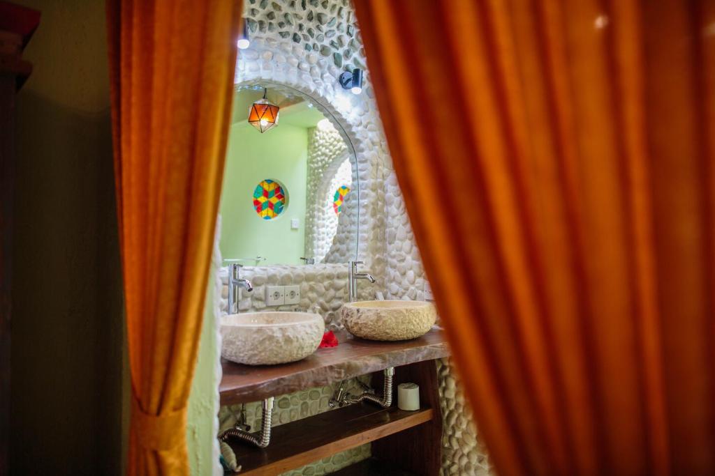 Двухместный (Двухместный номер Делюкс с 1 кроватью и балконом), Bali Bohemia Huts