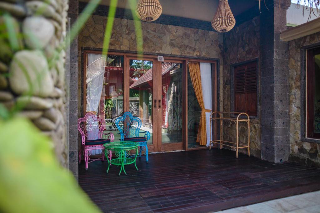 Двухместный (Двухместный номер Делюкс с 1 кроватью и балконом), Bali Bohemia Huts