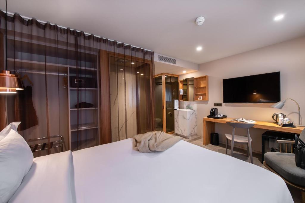 Двухместный (Двухместный номер Делюкс с 1 кроватью), 9Hotel Paquis