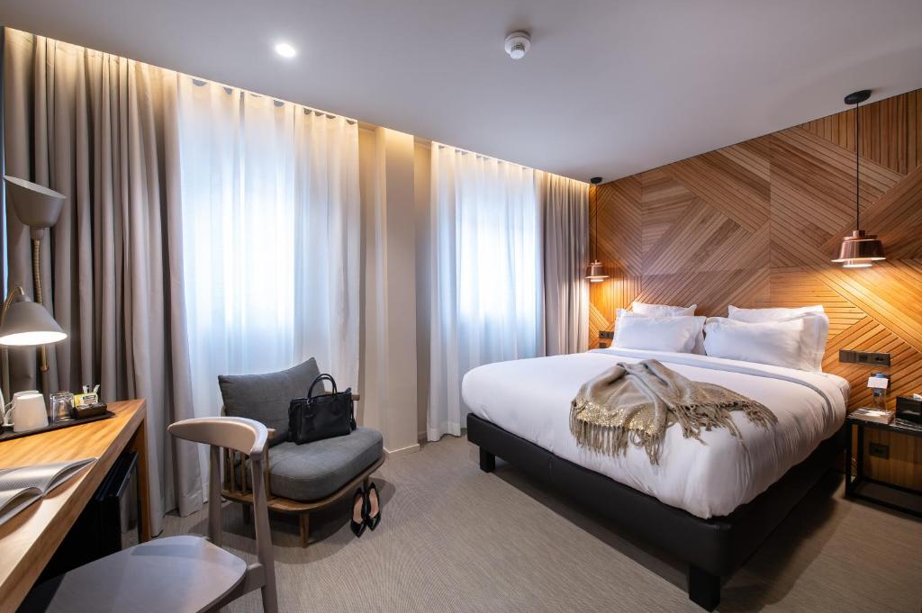 Двухместный (Двухместный номер Делюкс с 1 кроватью), 9Hotel Paquis