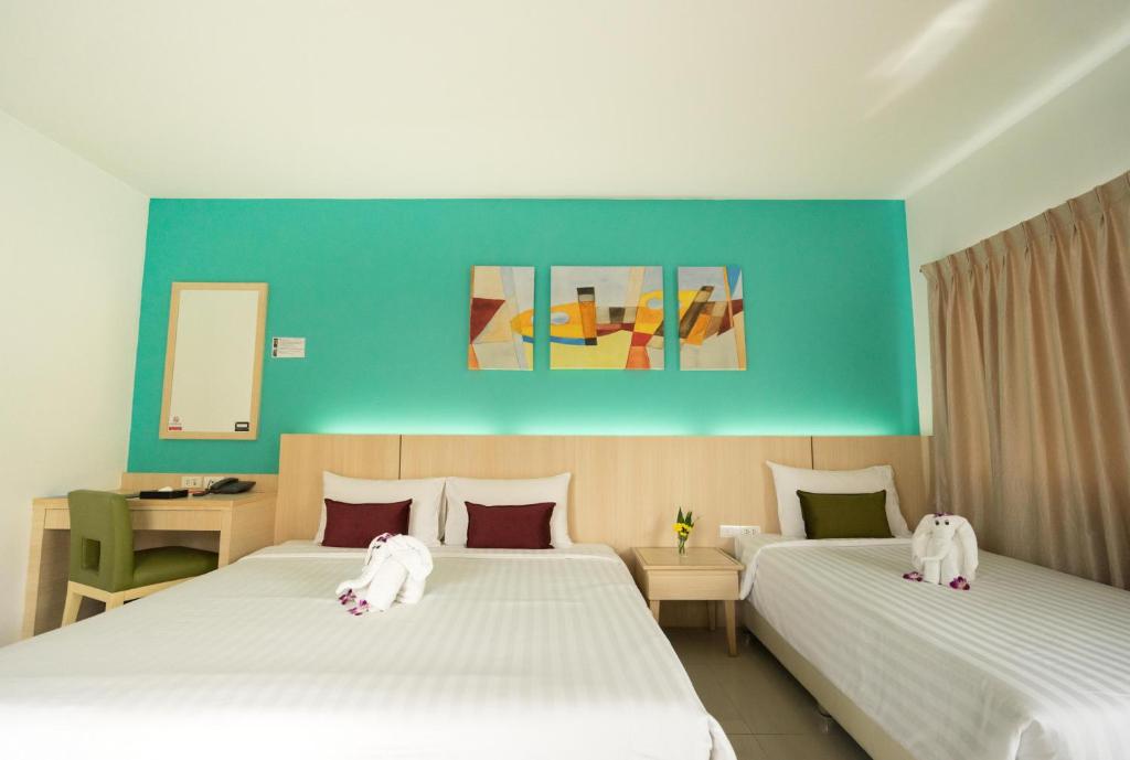Трехместный (Трехместный номер «Премьер»), Отель FX Hotel Pattaya
