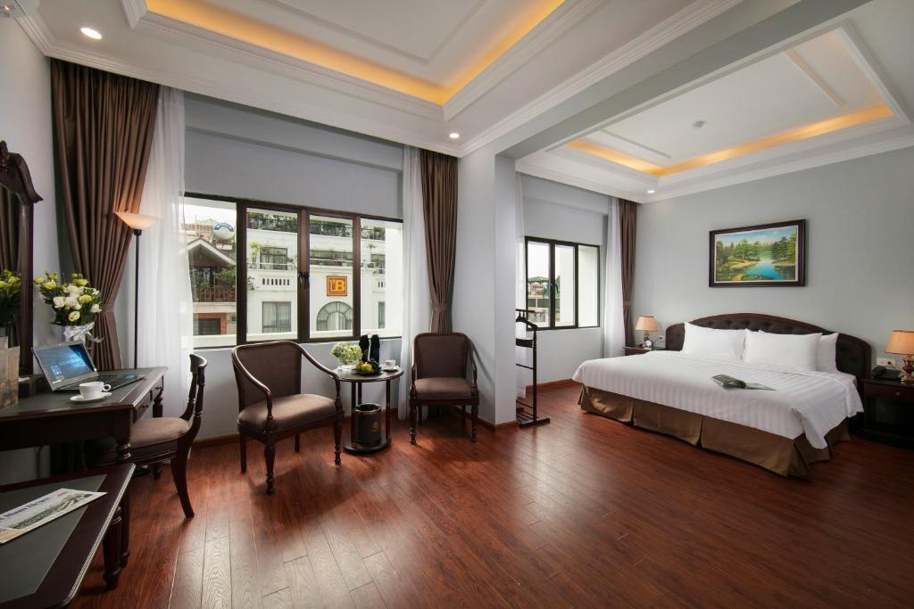 Двухместный (Большой двухместный номер с 1 кроватью), Halais Hotel