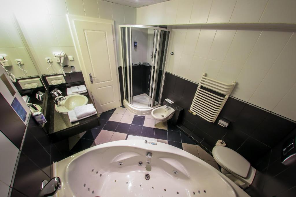 Двухместный (Двухместный номер Делюкс с 1 кроватью и балконом), Hotel Silver