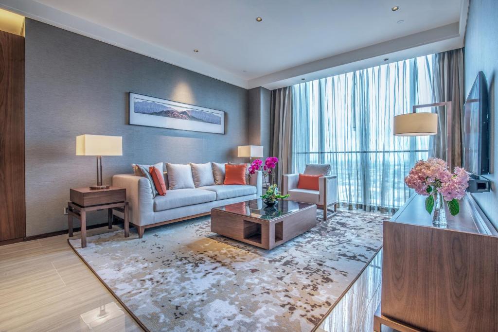 Апартаменты (Luxury Romantic Suite), Oakwood Residence Damei Beijing