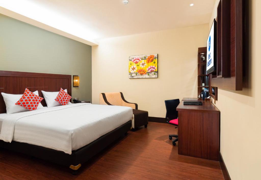 Двухместный (Двухместный номер Делюкс без окон), Best Western Senayan